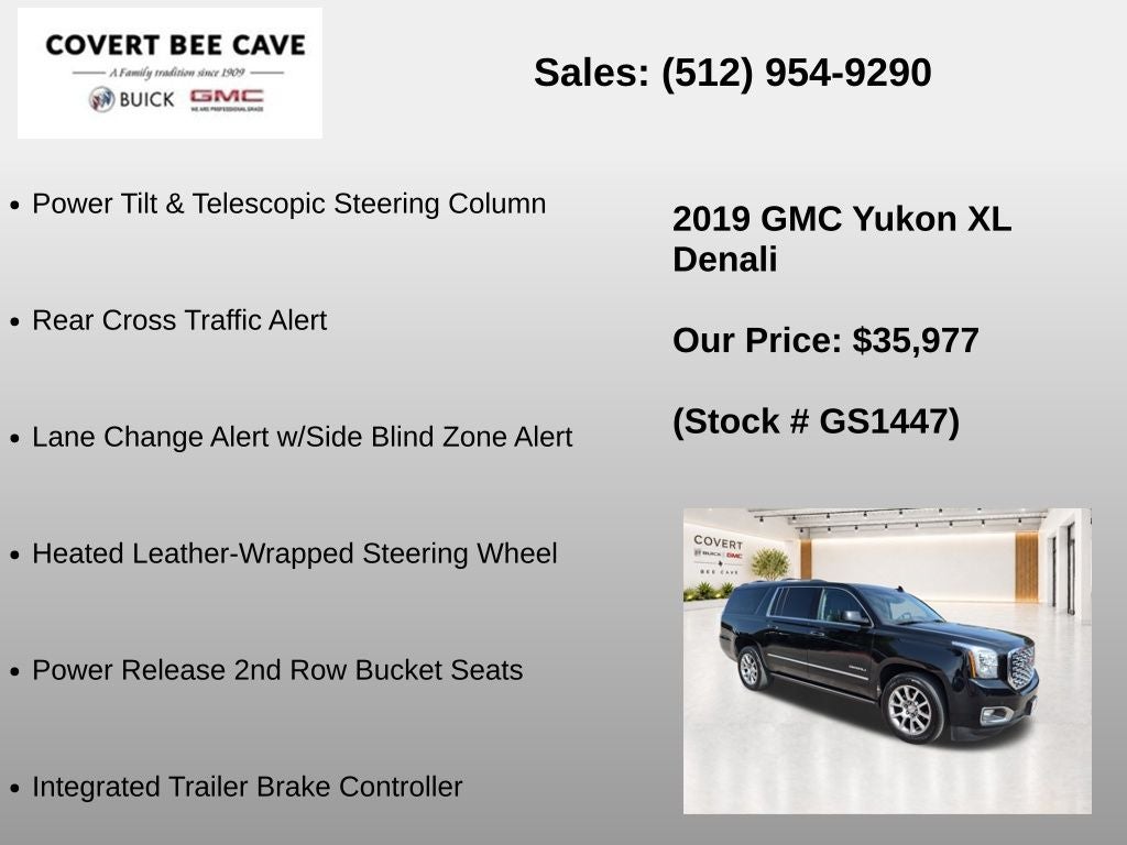 2019 GMC Yukon XL Denali