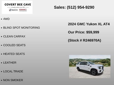 2024 GMC Yukon XL 4WD 4dr AT4