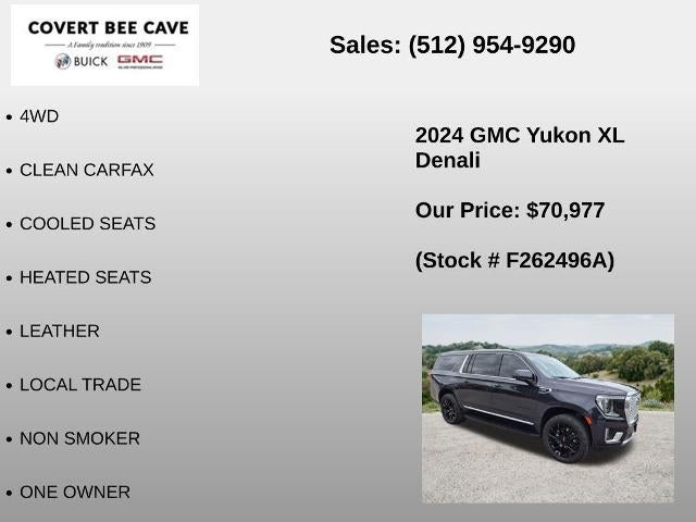 2024 GMC Yukon XL 4WD 4dr Denali