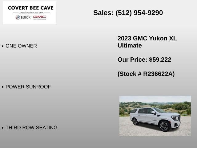 2023 GMC Yukon XL 4WD 4dr Denali Ultimate