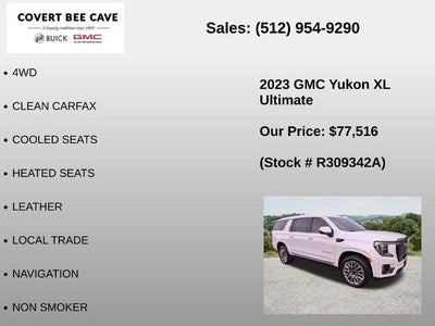 2023 GMC Yukon XL 4WD 4dr Denali Ultimate