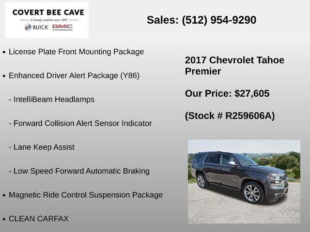 2017 Chevrolet Tahoe 2WD Premier
