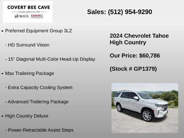 2024 Chevrolet Tahoe 2WD High Country
