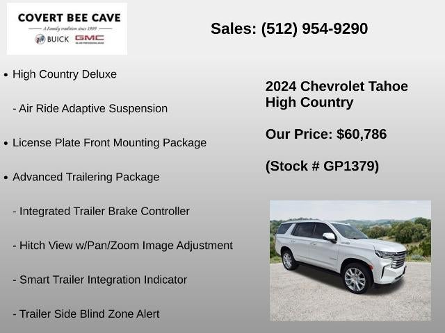 2024 Chevrolet Tahoe 2WD High Country
