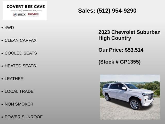 2023 Chevrolet Suburban 4WD High Country