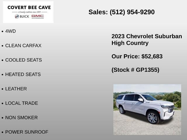 2023 Chevrolet Suburban 4WD High Country