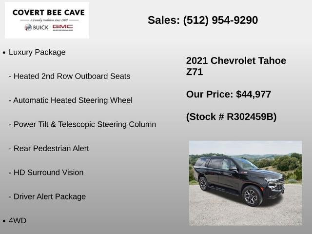 2021 Chevrolet Tahoe 4WD Z71