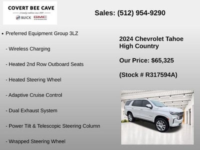 2024 Chevrolet Tahoe 4WD High Country