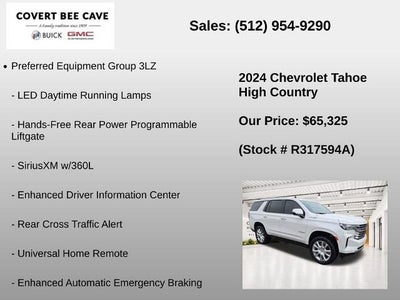 2024 Chevrolet Tahoe 4WD High Country