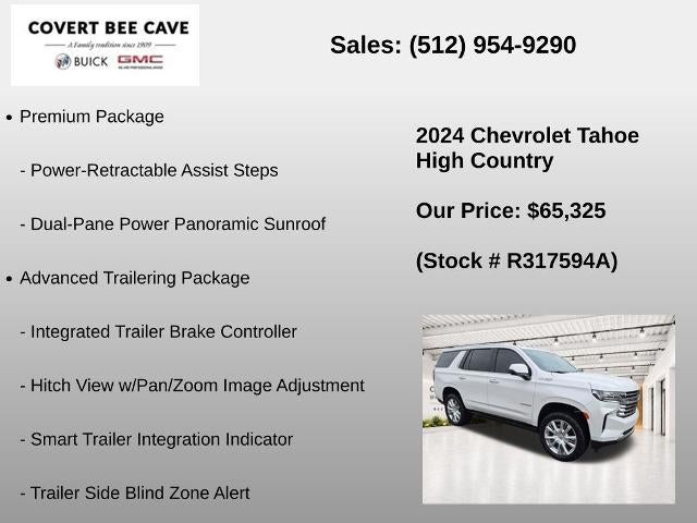 2024 Chevrolet Tahoe 4WD High Country