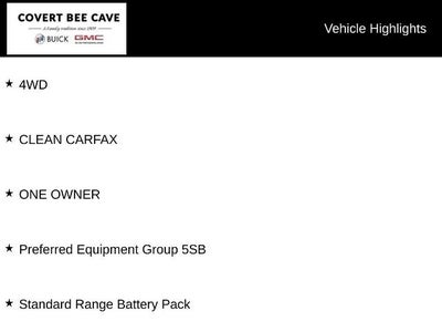 2026 GMC Sierra EV e4WD Crew Cab Standard Range Denali