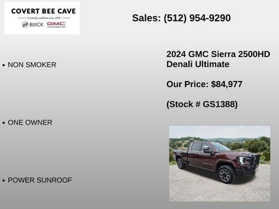 2024 GMC Sierra 2500 HD Crew Cab Standard Box 4-Wheel Drive Denali Ultimate
