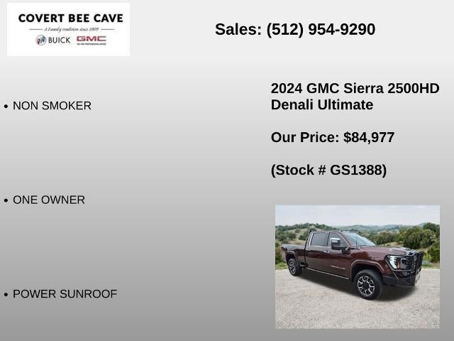 2024 GMC Sierra 2500 HD Crew Cab Standard Box 4-Wheel Drive Denali Ultimate
