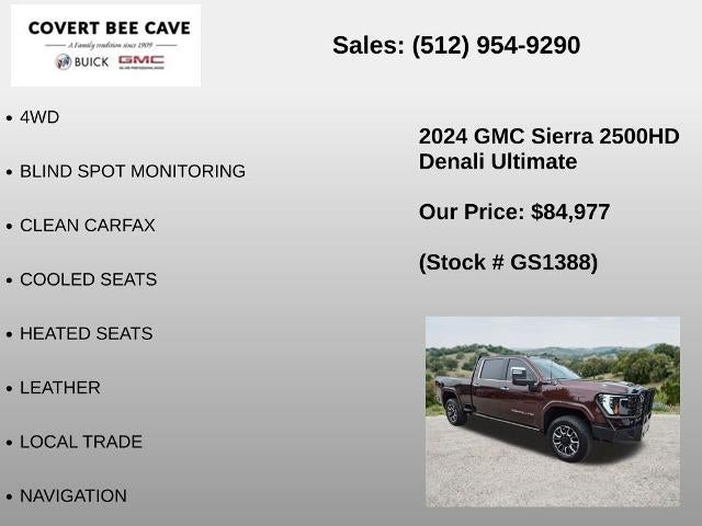 2024 GMC Sierra 2500 HD Crew Cab Standard Box 4-Wheel Drive Denali Ultimate