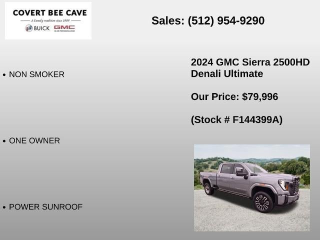 2024 GMC Sierra 2500 HD Crew Cab Standard Box 4-Wheel Drive Denali Ultimate