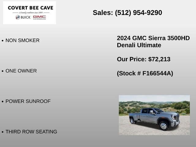 2024 GMC Sierra 3500HD Crew Cab Long Box 4-Wheel Drive Denali Ultimate