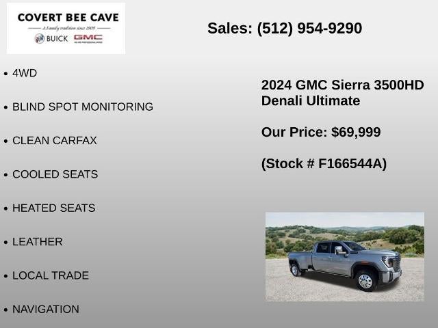 2024 GMC Sierra 3500HD Crew Cab Long Box 4-Wheel Drive Denali Ultimate