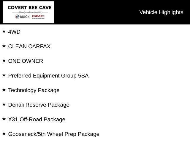 2025 GMC Sierra 2500 HD Crew Cab Standard Box 4-Wheel Drive Denali