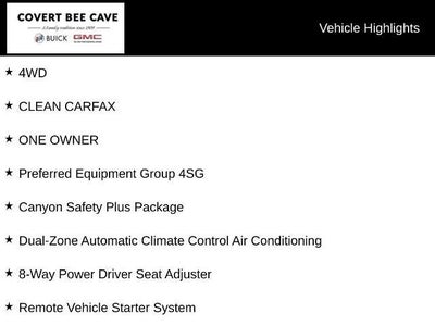 2026 GMC Canyon Crew Cab Short Box 4-Wheel Drive AT4