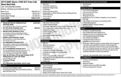 2019 GMC Sierra 1500 Crew Cab Short Box 4-Wheel Drive SLT