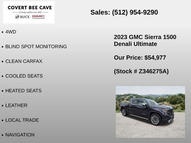 2023 GMC Sierra 1500 Crew Cab Short Box 4-Wheel Drive Denali Ultimate