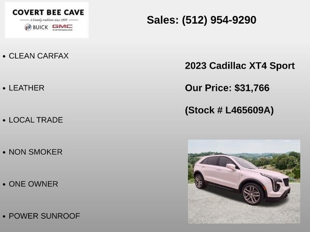 2023 Cadillac XT4 FWD 4dr Sport