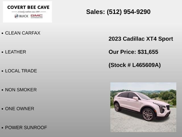 2023 Cadillac XT4 FWD 4dr Sport