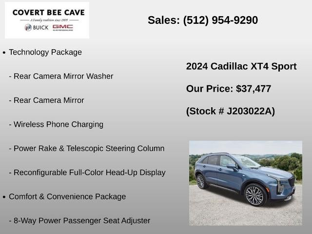 2024 Cadillac XT4 FWD 4dr Sport