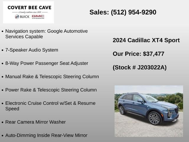 2024 Cadillac XT4 FWD 4dr Sport