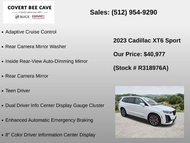 2023 Cadillac XT6 AWD 4dr Sport