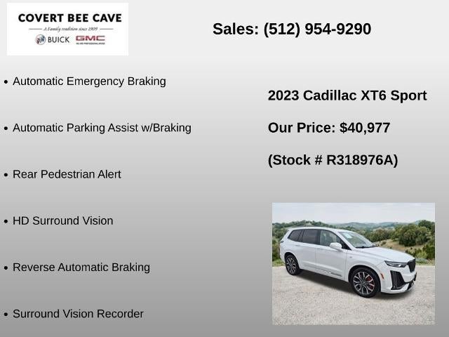 2023 Cadillac XT6 AWD 4dr Sport