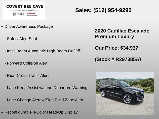 2020 Cadillac Escalade RWD Premium Luxury