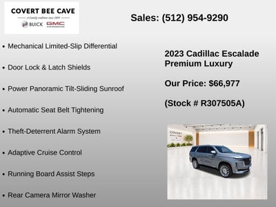 2023 Cadillac Escalade 4WD Premium Luxury