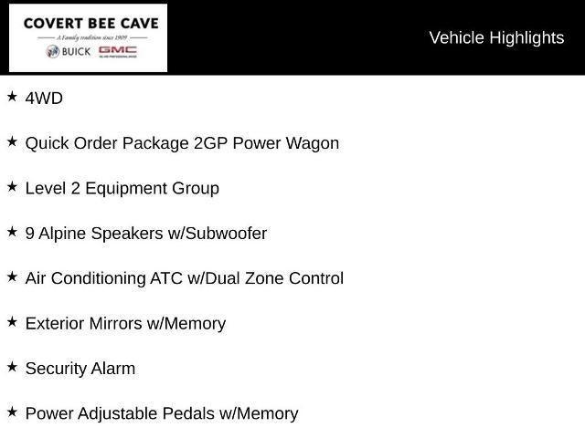 2022 RAM 2500 Power Wagon 4x4 Crew Cab 6'4" Box