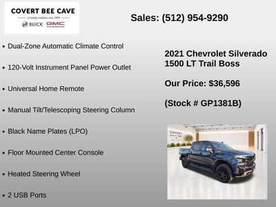2021 Chevrolet Silverado 1500 LT Trail Boss
