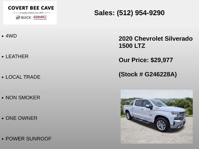 2020 Chevrolet Silverado 1500 Crew Cab Short Box 4-Wheel Drive LTZ
