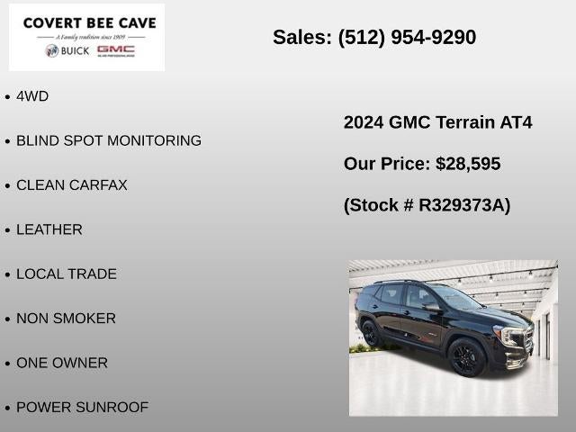 2024 GMC Terrain AWD 4dr AT4