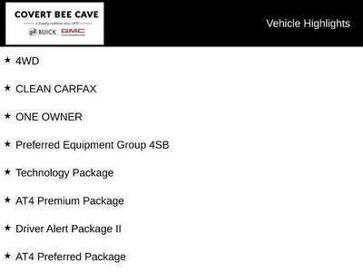 2020 GMC Sierra 1500 Crew Cab Short Box 4-Wheel Drive AT4
