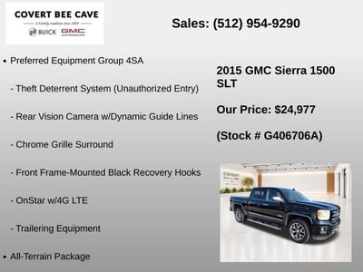 2015 GMC Sierra 1500 SLT