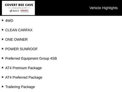 2026 GMC Sierra 1500 Crew Cab Short Box 4-Wheel Drive AT4