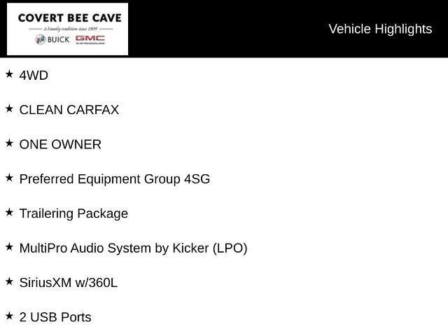 2023 GMC Sierra 1500 Crew Cab Short Box 4-Wheel Drive AT4X