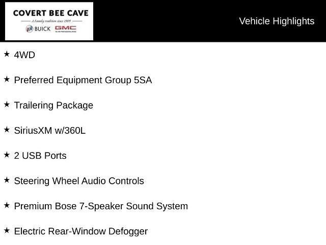 2023 GMC Sierra 1500 Crew Cab Short Box 4-Wheel Drive Denali