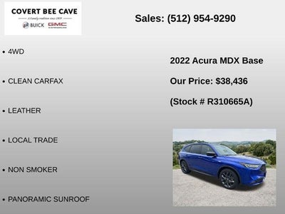 2022 Acura MDX SH-AWD w/A-Spec Package