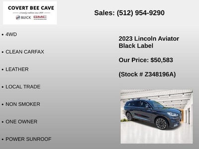 2023 Lincoln Aviator Black Label AWD