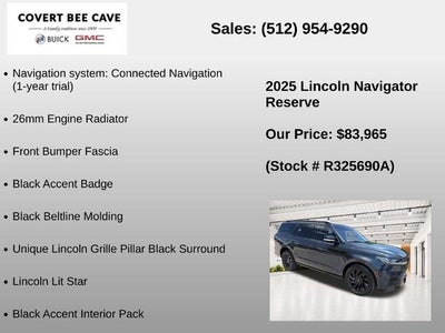 2025 Lincoln Navigator Reserve 4x4