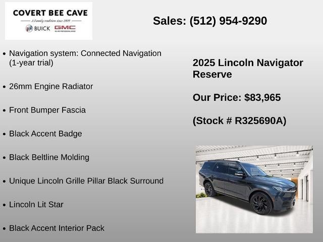 2025 Lincoln Navigator Reserve 4x4