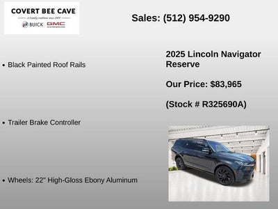 2025 Lincoln Navigator Reserve 4x4