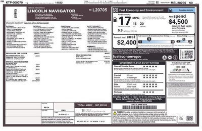 2021 Lincoln Navigator L Reserve 4x4