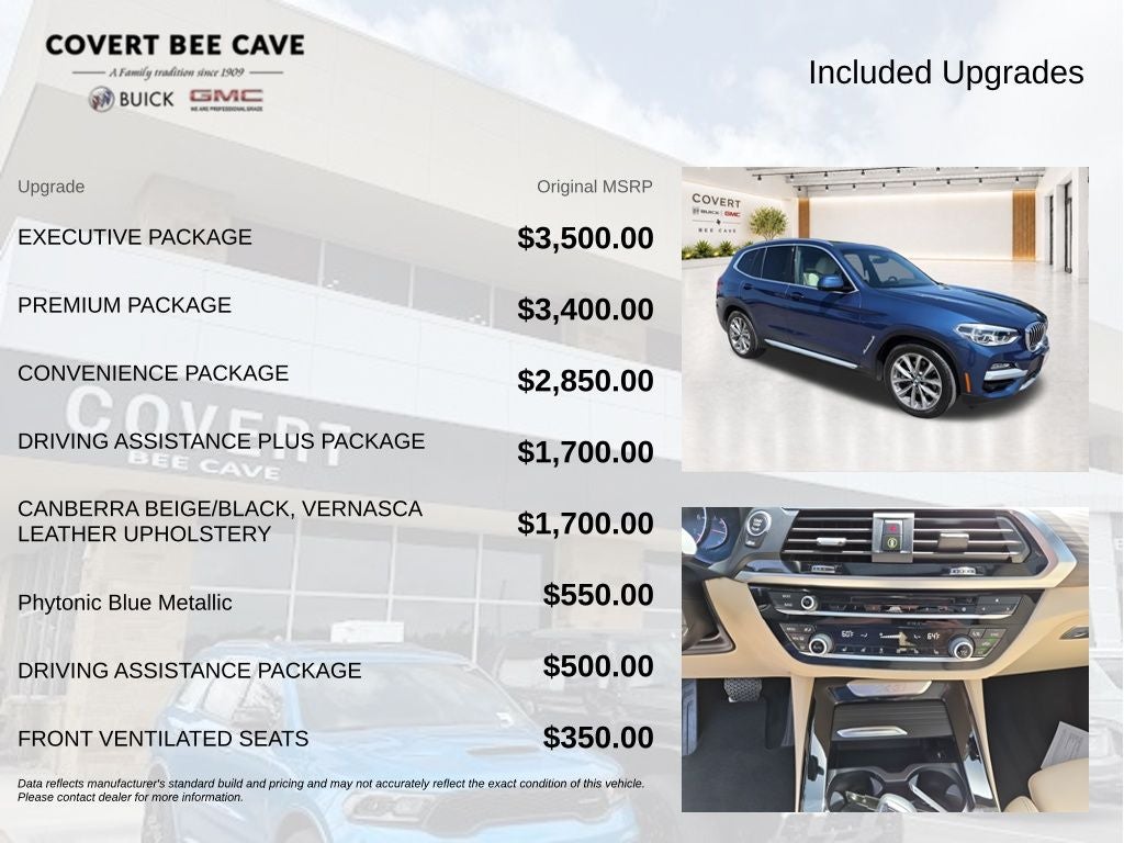 2019 BMW X3 xDrive30i
