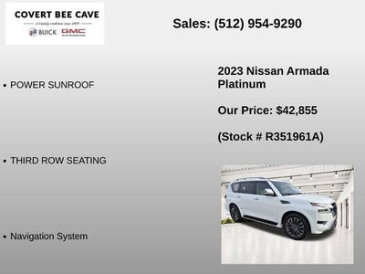 2023 Nissan Armada 4x2 Platinum